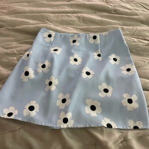 Princess Polly Shelly mini skirt blue